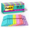 Post-it Super Sticky Notes, 24 Sticky Note Pads, 3 x 3 in